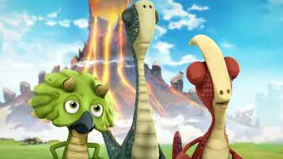 Actually, I think Archie's done
granting wishes for a while. - Gigantosaurus