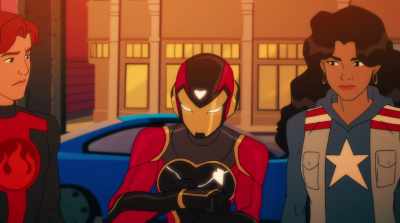 Actually, I'm not picking up
any residue whatsoever. - Marvel Rising: Battle of the Bands