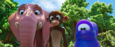 - Actually, it's this way.
- No, it's not, it's this way. - Jungle Beat: The Movie