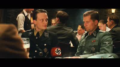 Actually, longer than an actress would care to admit. - Inglourious Basterds