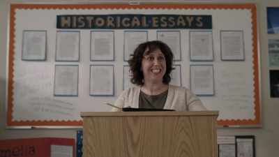 Actually, her name is Ca-nerd-o Reed.
[laughs] - Diary of a Future President