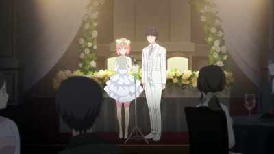 Actually she has been
much better than me all the time. - The Quintessential Quintuplets Movie