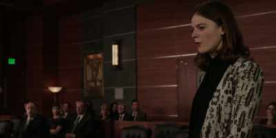 Actually, that's two staples, not
one. It's like a high-end magazine. - The Good Fight