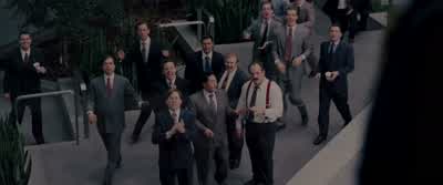 Actually the madness started on our vely first daywhen one of our brokers Ben jennerchristened the elevator by getting a blowjobfrom a sales assistantHer name was Pam and to her creditshe did have this amazing techniquewith this wild twist and jerk - The Wolf of Wall Street