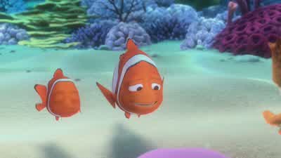 Actually, the mollusk isn't moving. - Finding Nemo