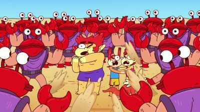 Actually, we're done
playing volleyball, - ThunderCats Roar