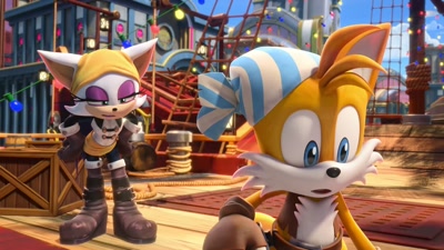 Actually, we're just passing through.
Any chance you could help us out? - Sonic Prime