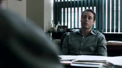 Actually, what she said was
"Over my dead body." - The Night Of
