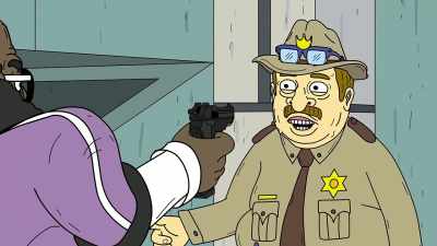 Actually, yeah, can I try
some of that mustard milk? - Momma Named Me Sheriff