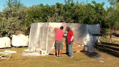 Adam: 16 per box so
I only need ten boxes. - Island of Bryan