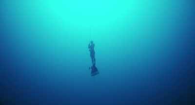 ADAM: As you go down
and down and down, - Freediver