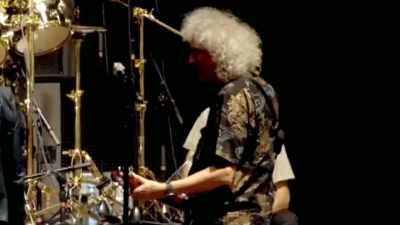 Adam had to do,
in his first show with Queen, - The Show Must Go On: The Queen + Adam Lambert Story