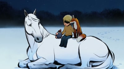 Adapting his work into an animated
short film presents new challenges. - The Boy, the Mole, the Fox and the Horse