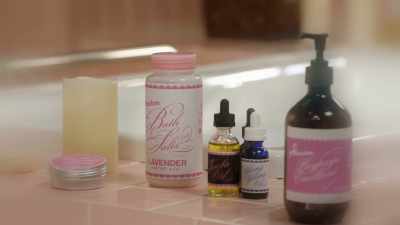 Add a few thirsty towels, - At Home with Amy Sedaris