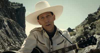 Additionally, my pleasing baritone
seems to inspirit ol' Dan here - The Ballad of Buster Scruggs