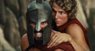 Adjust your sword boy - Meet the Spartans