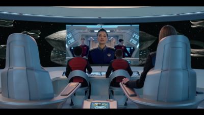 Admiral Ozawa is hailing. - The Orville
