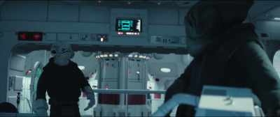 Admiral, receiving transmission from Scarif. - Rogue One: A Star Wars Story