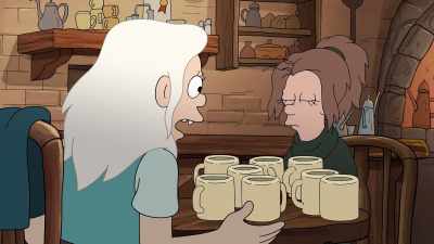 ...admit she existed. But me, I mean,
I just keep having these nightmares-- - Disenchantment