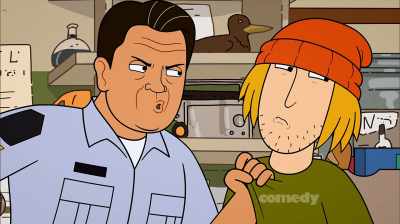 Admit it, you stole my wax! - Corner Gas Animated