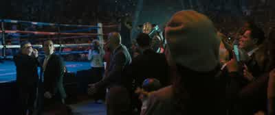 Adonis Creed making a grand entrance tonight. - Creed II