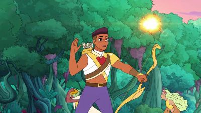 -Adora!
-I'm okay, I'm okay. Ow. - She-Ra and the Princesses of Power