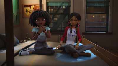 ADRIEN:
Oh. Sorry. We're so sorry. - Miraculous World: New York, United HeroeZ