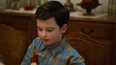 ADULT SHELDON:
That was the first time - Young Sheldon