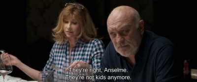 Adults. We're not kids anymore. - Back to Burgundy