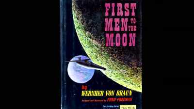 Adventure books
in space were multiplying, - American Moon