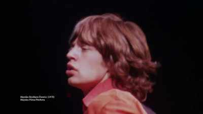 Ae sees somebody take up
a blow from a pool cue, - Days of Rage: The Rolling Stones' Road to Altamont