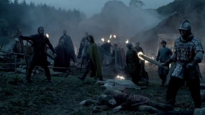 AETHELWULF: (LAUGHS)
Come! - Vikings