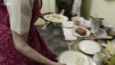 After her 1950s experience, kitchen drudgery will come as no surprise to - Back in Time for Dinner