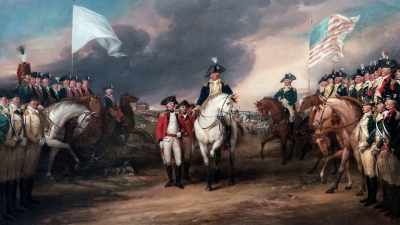 After 9 days of heavy
bombardment, Cornwallis - Benjamin Franklin