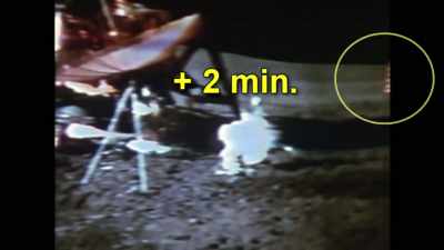 After a few minutes the same thing
happens a third time. - American Moon