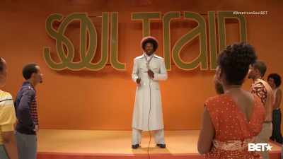 After a message from
Johnson Products, - American Soul