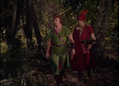 After a nice refreshing sleep in the green wood - The Adventures of Robin Hood