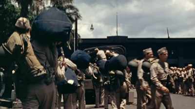 AFTER A ROUGH START
TO THE PACIFIC WAR, - The Pacific War in Color