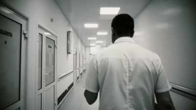 After a serious of lesions were burned into his brain - The Minds of Men