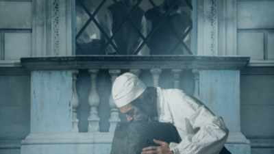 After a short prayer, he signals
to the masked executioner - Searching for Secrets