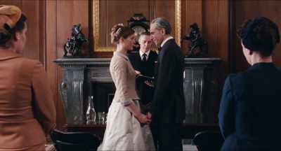 After all, it is each other
you are marrying and not me. - Phantom Thread