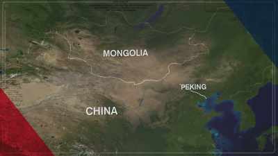 After Andrews party
passes through Peking - Tales From The Explorers Club