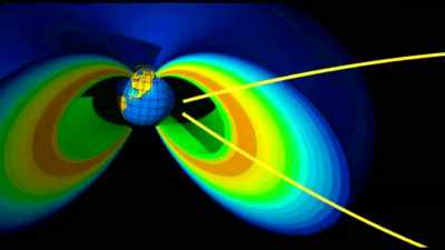 After Apollo 8, eight other missions
followed the same route, - American Moon