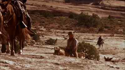 After arranging Geronimo's
final surrender... - Geronimo: An American Legend