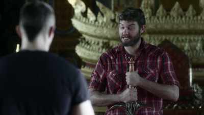 After battle, - King Arthur and the Knights of the Round Table