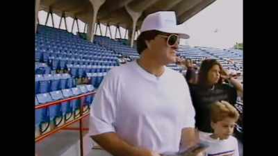 After being banned from
baseball for gambling, - Charlie Hustle & the Matter of Pete Rose