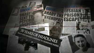 After being sentenced
for her crimes, - Moors Murders