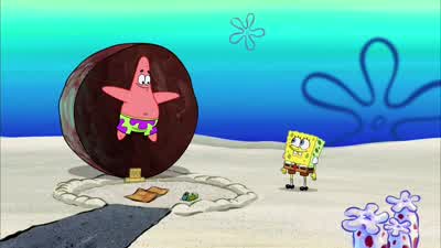 Oh thanks PatrickAnd tonight after my big promotionwe're gonna party till we're purple - The SpongeBob SquarePants Movie