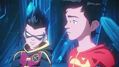 After you came to visit us
at the Batcave, - Batman and Superman: Battle of the Super Sons