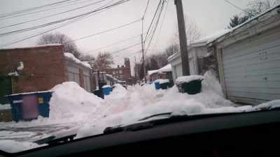 ‐After clearing his car, - Neighborhood Wars